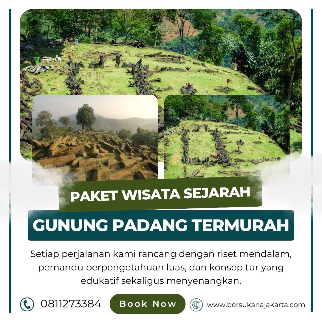 Paket Wisata Sejarah Gunung Padang Termurah