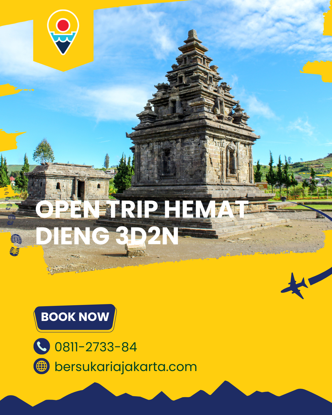 Open Trip Hemat Dieng