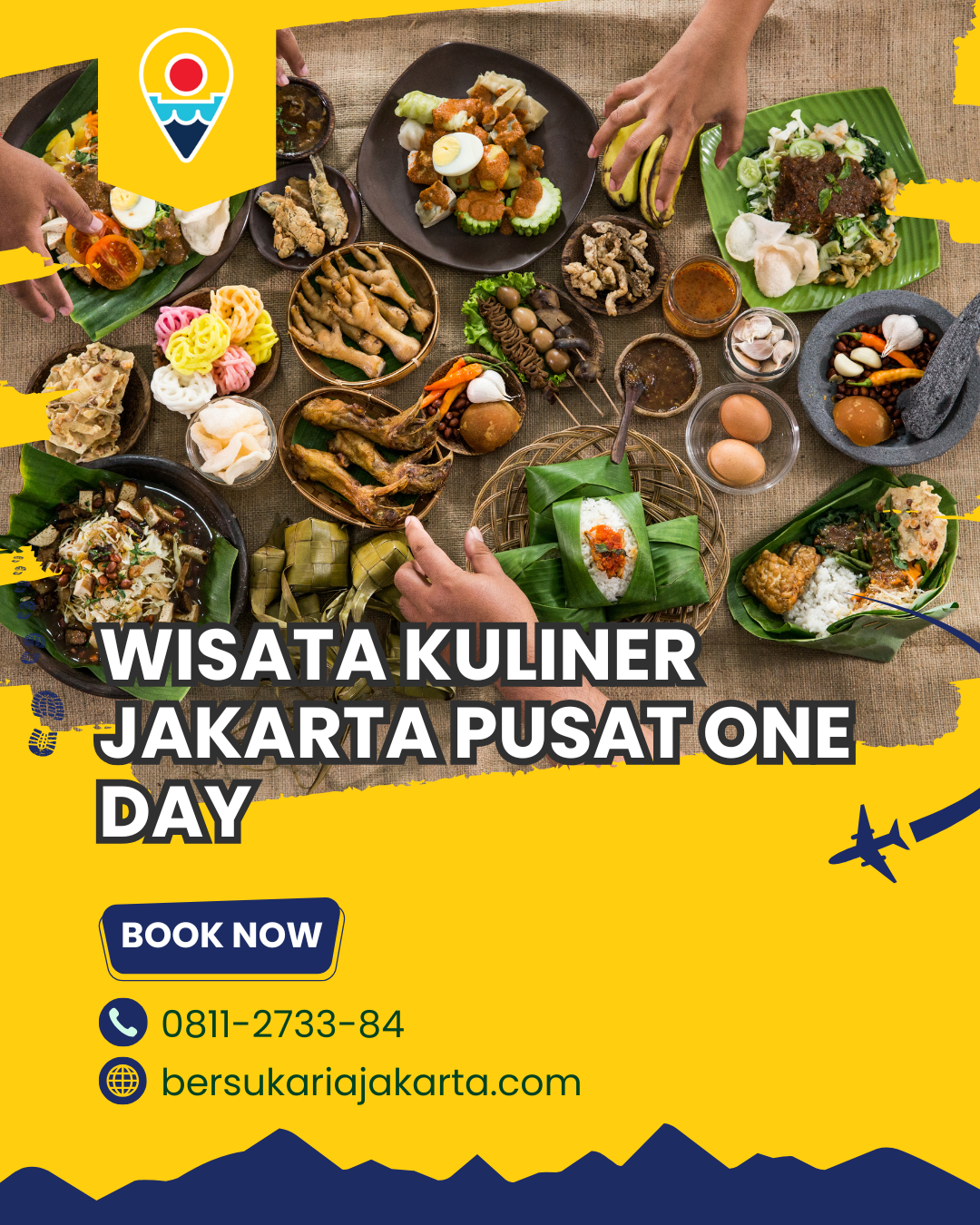 Wisata kuliner jakarta pusat one day