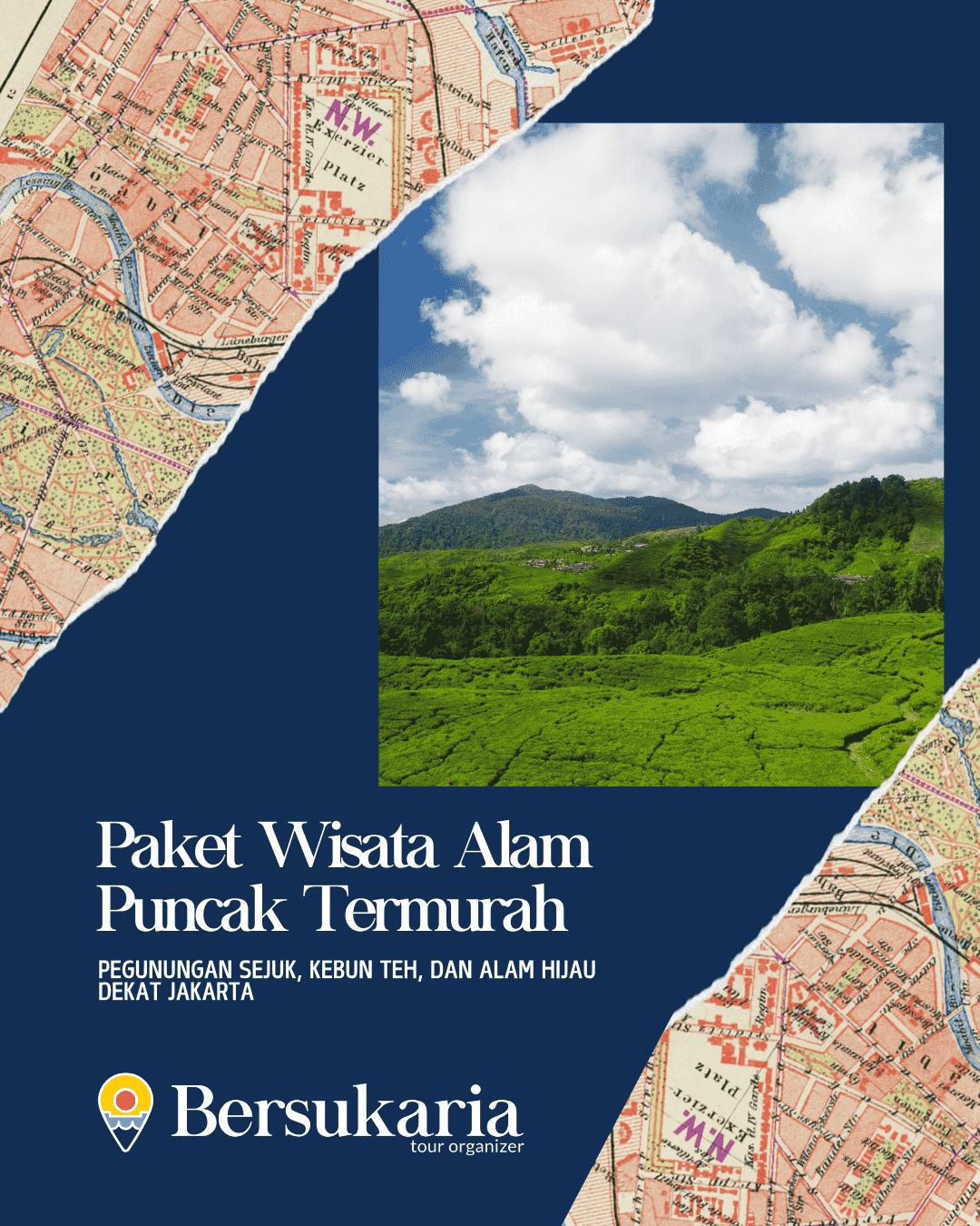 Paket Wisata Alam Puncak Termurah - Bersukaria Jakarta